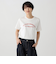 タイポグラフィープリントTシャツ
