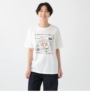 プリントTシャツ/ナガキパーマ
