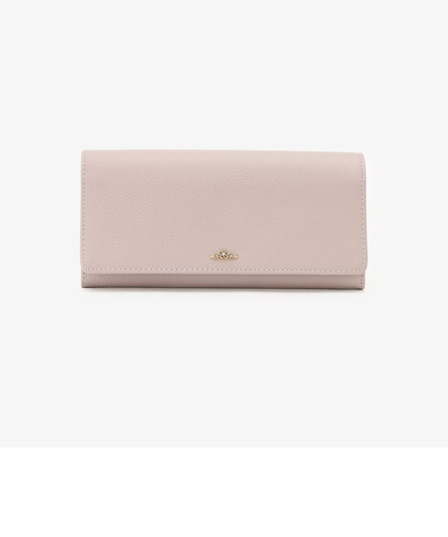 フラワーチャーム付き本革長財布/Afternoon Tea PREMIUM