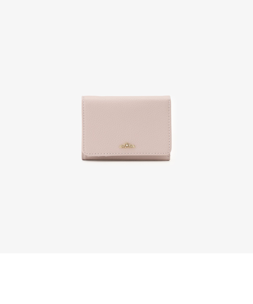 フラワーチャーム付き本革ミニ財布/Afternoon Tea PREMIUM