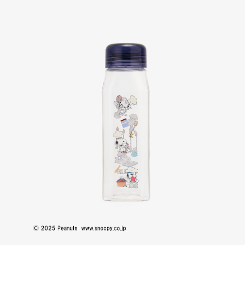 オクタゴンボトル 400ml/PEANUTS