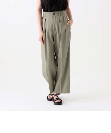 ツイルダブルタックパンツ