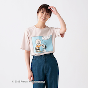 プリントTシャツ/なでなで/PEANUTS
