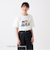 プリントTシャツ/三輪車/PEANUTS