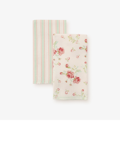 クラシックローズ抗菌ディッシュクロス