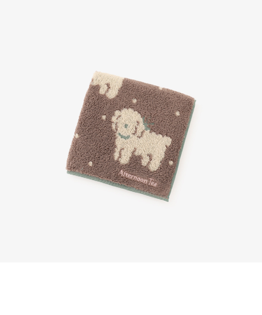 トイプードルミニタオル