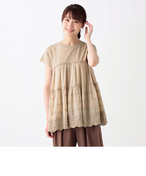 11SS  PLEATS PLEASE アフタヌーンティー カットソー 総柄 11SS PLEATS PLEASE アフタヌーンティー カットソー 総柄