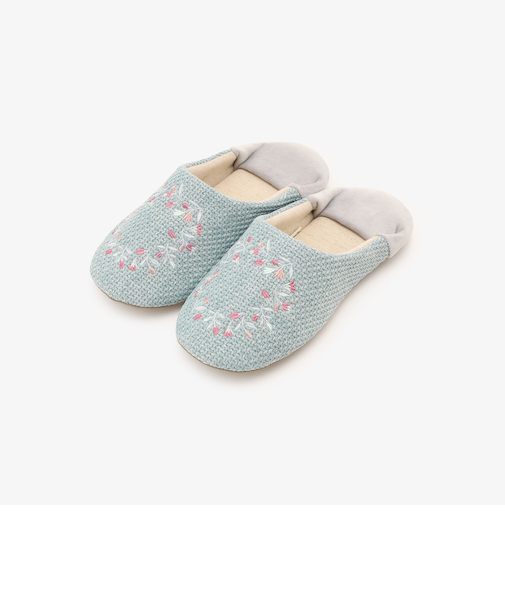 刺繍バブーシュ