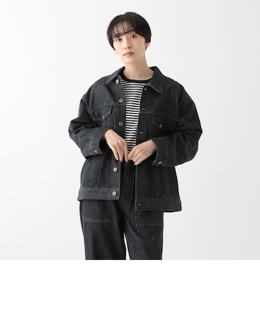 オーガビッツデニムミドルジャケット