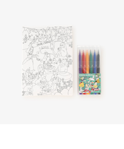 ペンセット付き塗り絵アートボード/びじゅチューン！