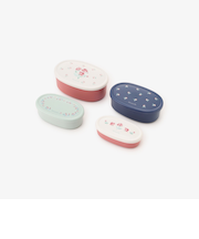 クラシックローズ抗菌保存容器4個セット