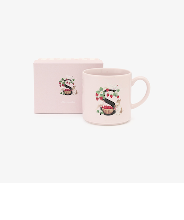 イニシャルマグカップ