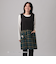 タータンチェック柄あったかチュニックエプロン/PEANUTS/Afternoon Tea Original Tartans