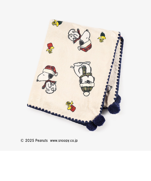 リバーシブルブランケット/PEANUTS/Afternoon Tea Original Tartans