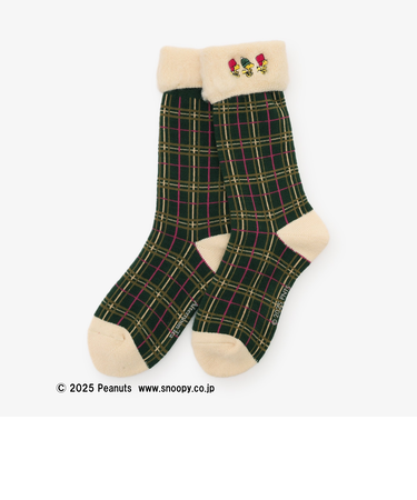 ルームソックス/PEANUTS/Afternoon Tea Original Tartans