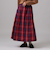 タータンチェック柄タックスカート/Afternoon Tea Original Tartans