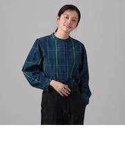 タータンチェック柄パフ袖ブラウス/Afternoon Tea Original Tartans