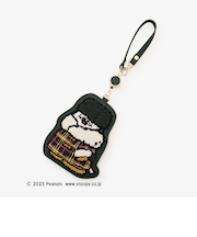 コードリール付きパスケース/PEANUTS/Afternoon Tea Original Tartans