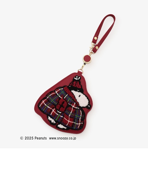 コードリール付きパスケース/PEANUTS/Afternoon Tea Original Tartans コードリール付きパスケース/PEANUTS/Afternoon Tea Original Tartans