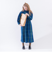 タータンチェック柄切替ワンピース/Afternoon Tea Original Tartans