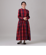 タータンチェック柄切替ワンピース/Afternoon Tea Original Tartans