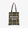 タータンチェック柄ジャカードトートバッグ/Afternoon Tea Original Tartans