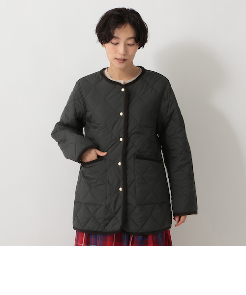 アフタヌーンティーリビング タータンチェック柄フード付きジャケット アフタヌーンティーオリジナルのタータンで冬を楽しんで