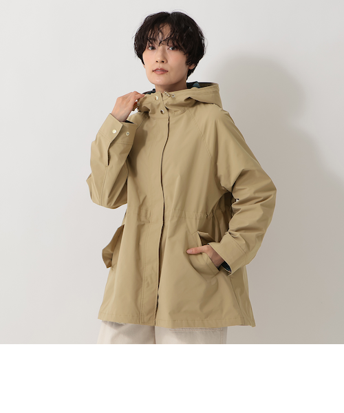 アフタヌーンティーリビング タータンチェック柄フード付きジャケット タータンチェック柄フード付きジャケット/Afternoon Tea