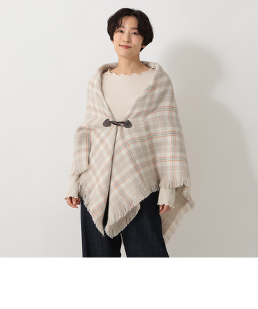 タータンチェック柄ポンチョ/Afternoon Tea Original Tartans