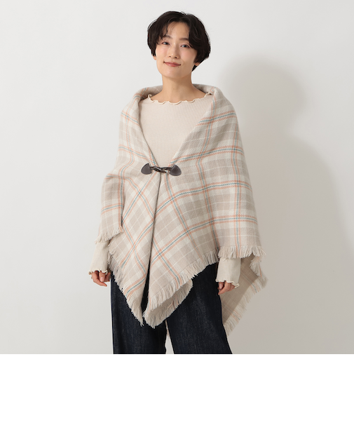 タータンチェック柄ポンチョ/Afternoon Tea Original Tartans