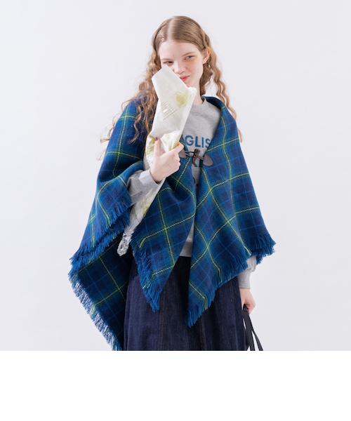 タータンチェック柄ポンチョ/Afternoon Tea Original Tartans