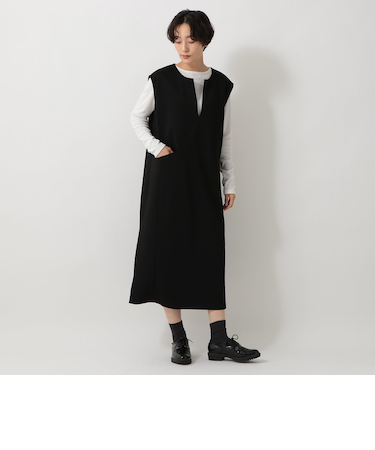 リブカットソー&ワンピースセット