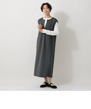リブカットソー&ワンピースセット