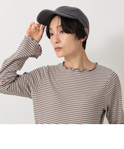 コーデュロイキャップ