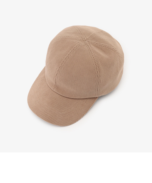 コーデュロイキャップ