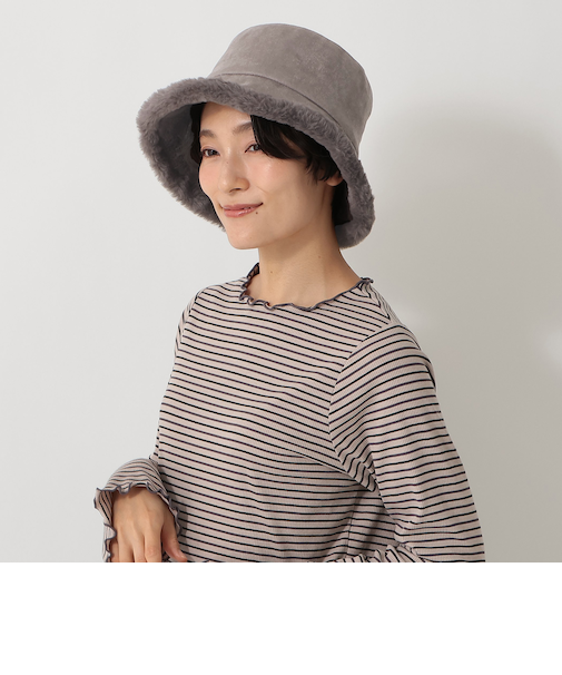 リバーシブルバケットハット