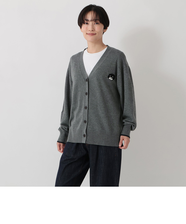 刺繍Vネックカーディガン/チェ・ヨンジュ