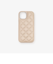 キルティングiPhone15/14ケース