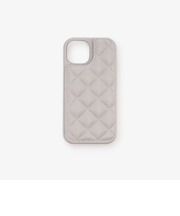 キルティングiPhone15/14ケース