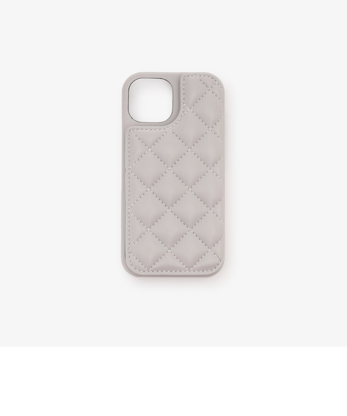 キルティングiPhone15/14ケース