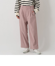 コーデュロイタックパンツ