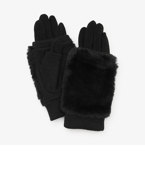 3WAYフェイクファーグローブ