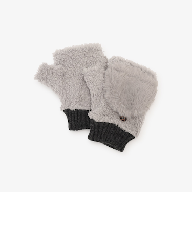 フェイクファーキャップグローブ