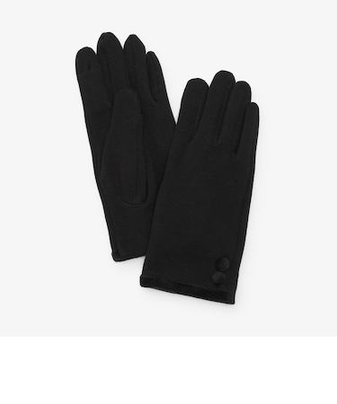 ストレッチベロアボタングローブ