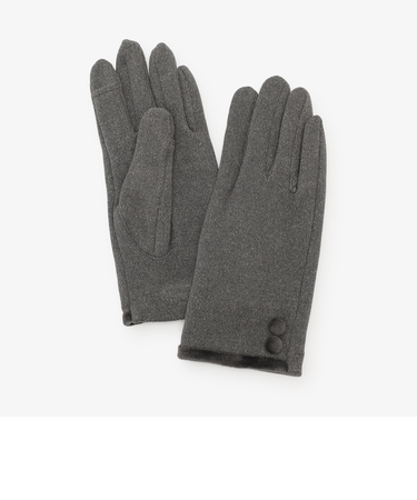 ストレッチベロアボタングローブ