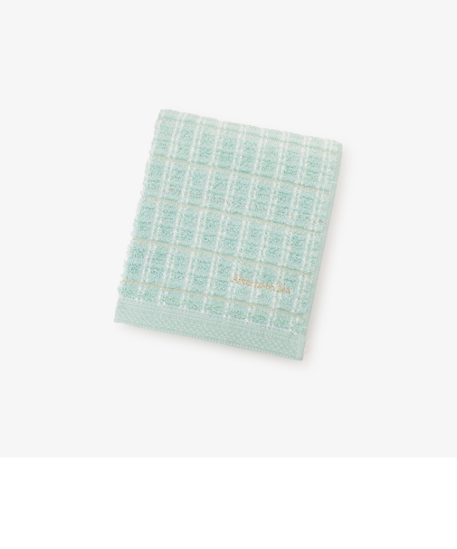 ツイードフェイスタオル