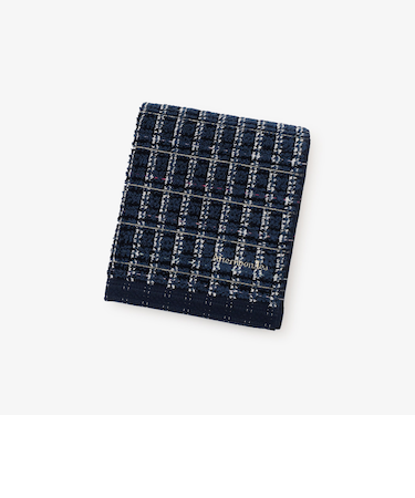 ツイードフェイスタオル