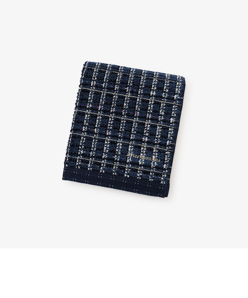 ツイードフェイスタオル