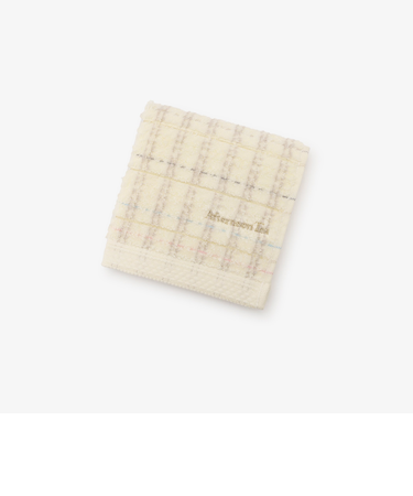 ツイードミニタオル