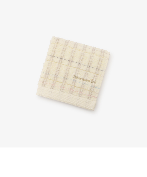 ツイードミニタオル